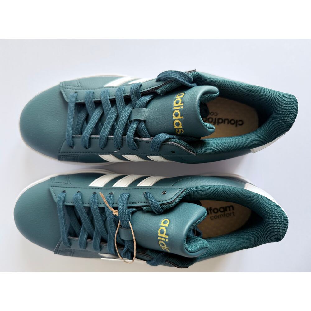Adidas Grand Court 2.0 Women's 7.5 Arctic Night Teal White Cloudfoam IF2840 NIB